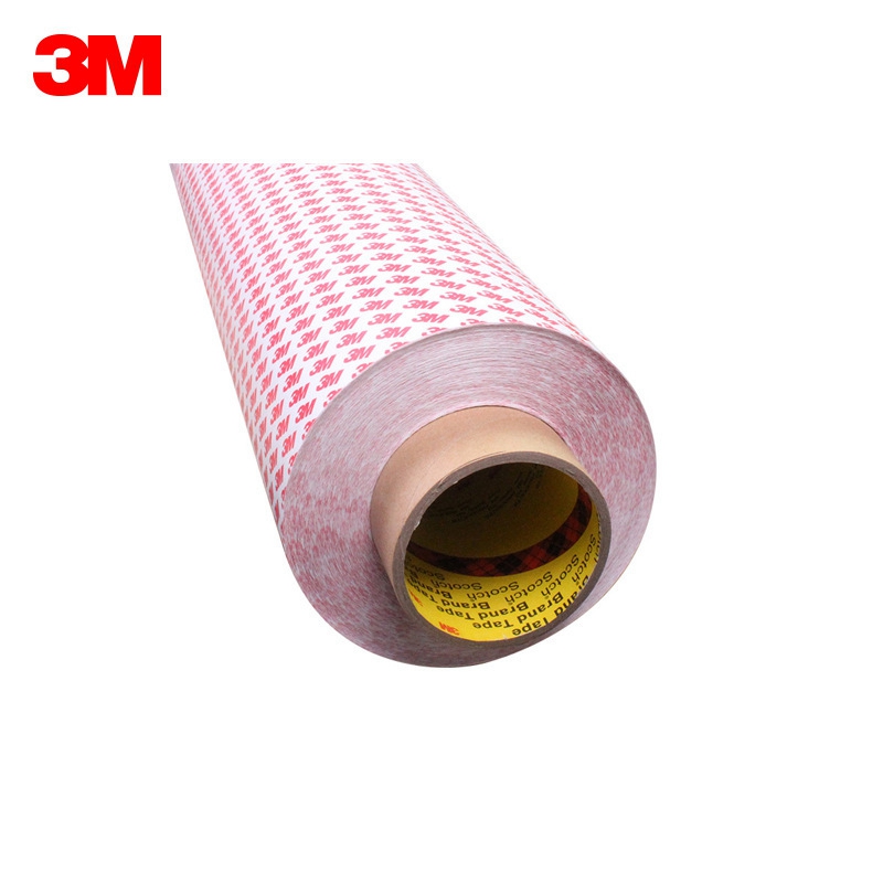 3M 55236強(qiáng)力雙面綿紙膠帶紅色家電電子零件組裝雙面膠帶