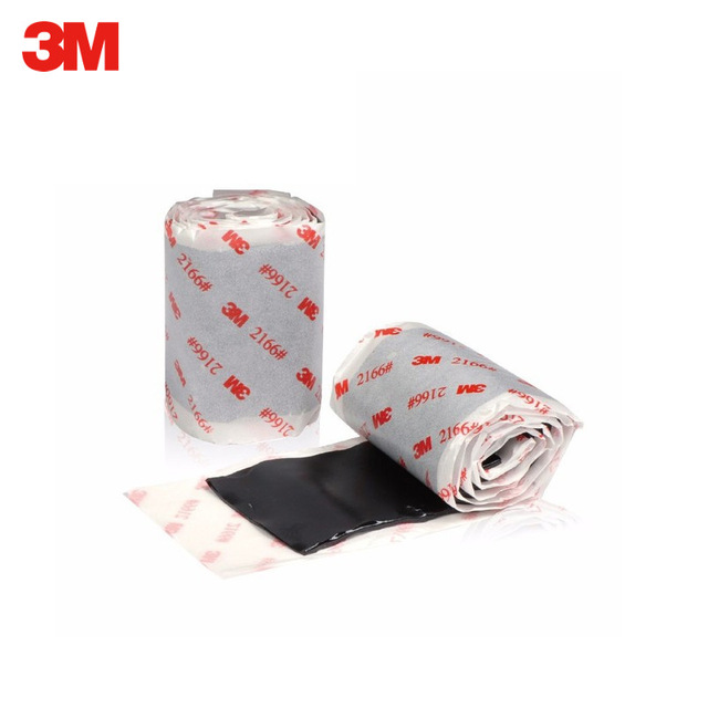 3M 2166黑色絕緣防水膠泥工業(yè)家用堵漏修補(bǔ)膠布通信電纜管道膠泥