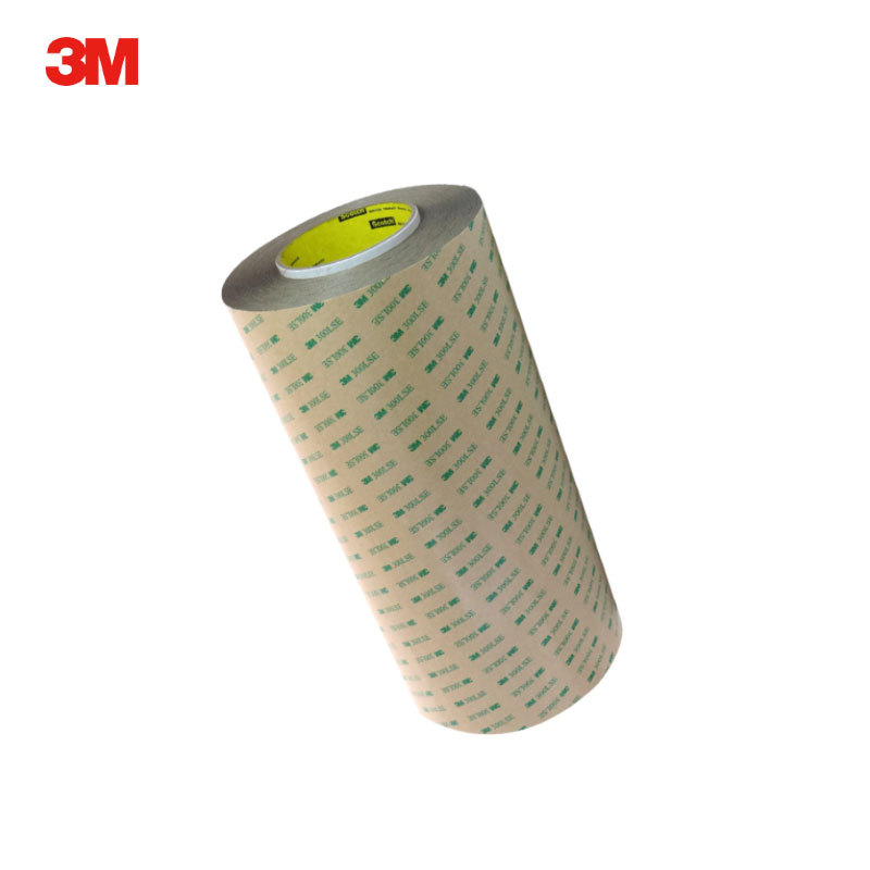 3M 93020LE強(qiáng)粘接力雙面聚酯膠帶PET透明背膠棉質(zhì)雙面膠帶